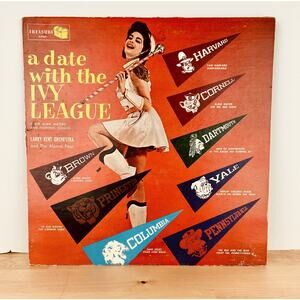 A Date With the Ivy League Larry Kent Orchestra Vinyl Record,